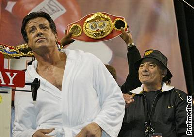 Kliknutím zobrazíte větší formát - Rocky Balboa - natáčení, Sylvester Stallone