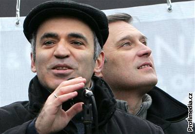Garri Kasparov a Michail Kasjanov