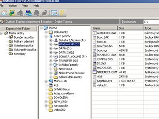 Outlook Express Attachment Extractor