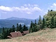 Pohled z hraničního hřebene do oblasti Lysé hory