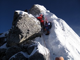 Pavel Bém na Everestu