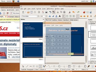 Ubuntu - průhlednost (ALT kolečko)