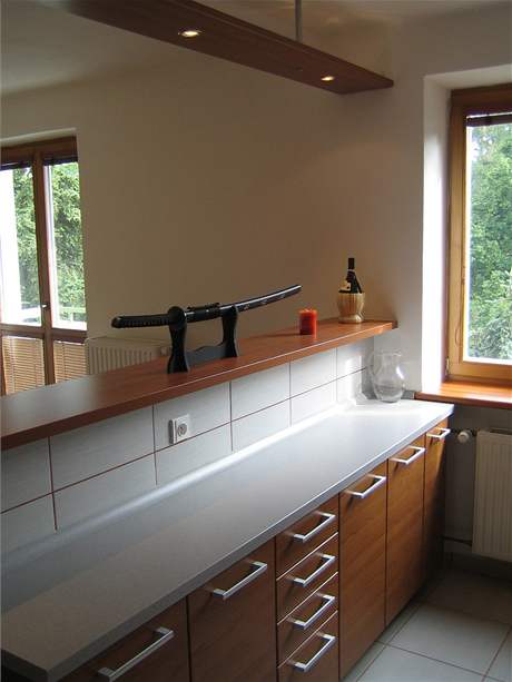 Jednoduchá funkční kuchyně