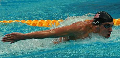 Americký plavec Michael Phelps Americký plavec Michael Phelps