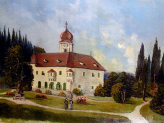 Zámek Český Rudolec (1856)