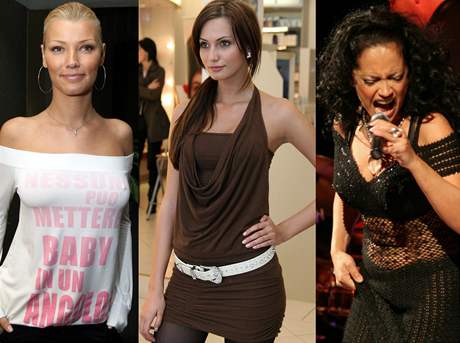 Helena Zeťová, Eliška Bučková, Lucie Bílá Helena Zeťová, Eliška Bučková, Lucie Bílá