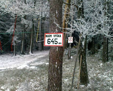 Skiareál Čihadlo na Vysočině