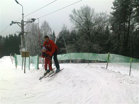 Skiareál Čihadlo na Vysočině