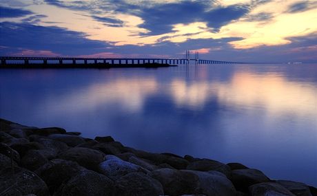 Most přes průliv Öresund Most přes průliv Öresund