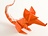 Pro pokročilé origamisty - trojrozměrná myš