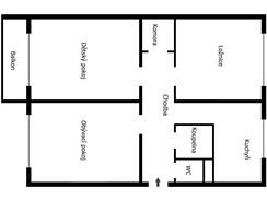Půdorysy panelových bytů 4+1