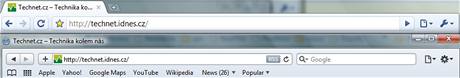 Safari 4 - srovnání s Google Chrome Safari 4 - srovnání s Google Chrome