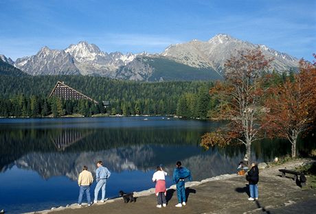 Slovensko. Vysoké Tatry, Štrbské pleso Slovensko. Vysoké Tatry, Štrbské pleso