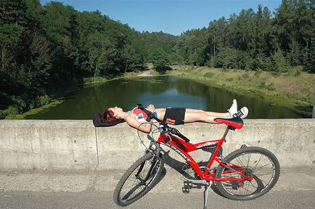 Nádrž v Modřanské rokli Nádrž v Modřanské rokli