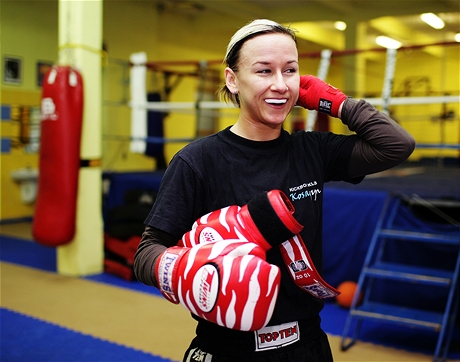 Kickboxerka Kamila Ďuricová Kickboxerka Kamila Ďuricová