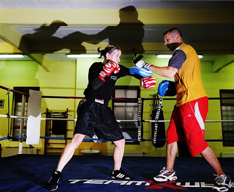 Kickboxerka Kamila Ďuricová - do tréninku se musí dát všechno... Kickboxerka Kamila Ďuricová - do tréninku se musí dát všechno...