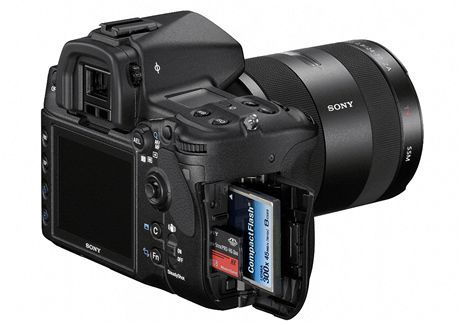 Sony Alfa 850 - dual slot CF + MS Sony Alfa 850 - dual slot CF + MS