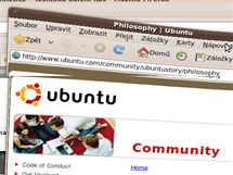 GNOME díky Compizu nabízí ohromné možnosti přizpůsobit si efekty grafického rozhraní vlastnímu vkusu a potřebám. Zde je efekt "Zobrazit okna" GNOME díky Compizu nabízí ohromné možnosti přizpůsobit si efekty grafického rozhraní vlastnímu vkusu a potřebám. Zde je efekt "Zobrazit okna"