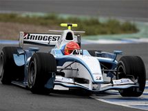 Michael Schumacher testuje v Jerezu vůz GP2 Michael Schumacher testuje v Jerezu vůz GP2