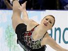 Joannie Rochetteová během krátkého programu na zimních olympijských hrách ve Vancouveru Joannie Rochetteová během krátkého programu na zimních olympijských hrách ve Vancouveru
