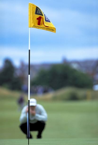 Golf ve Skotsku.
