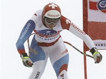 Švýcarská lyžařka Marianne Abderhaldenová ve sjezdu v Crans Montaně. Švýcarská lyžařka Marianne Abderhaldenová ve sjezdu v Crans Montaně.