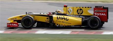 Robert Kubica s Renaultem vyhrál úvodní trénink Velké ceny Austrálie. Robert Kubica s Renaultem vyhrál úvodní trénink Velké ceny Austrálie.