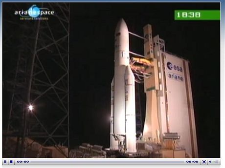 Ariane 5 na startu 9.4.2010 - uvnitř Astra 3B a COMSATBw-2 Ariane 5 na startu 9.4.2010 - uvnitř Astra 3B a COMSATBw-2