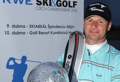 Vítěz ski&golf Czech championship 2010 Jiří Janda.