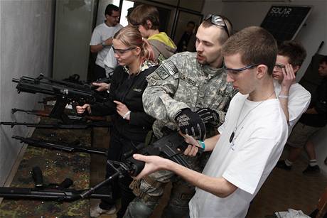 Modrý tým na airsoftu Modrý tým na airsoftu
