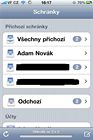iPhone 4 uživatelské prostředí iPhone 4 uživatelské prostředí