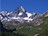 Grossglockner (3798 m) ze sestupu k Lucknerhaus (1918 m)