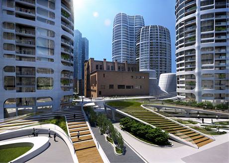 Projekt Čulenova společnosti Penta. V architektonické soutěži zvítězila Zaha Hadid Projekt Čulenova společnosti Penta. V architektonické soutěži zvítězila Zaha Hadid