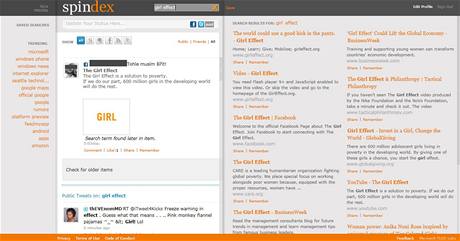 Microsoft FUSE Labs - Spindex Microsoft FUSE Labs - Spindex
