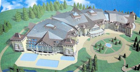 Hotel má mít 880 pokojů, dvaatřicet konferenčních sálů, několik bazénů, sauny, herny a například i plochu na bruslení. Hotel má mít 880 pokojů, dvaatřicet konferenčních sálů, několik bazénů, sauny, herny a například i plochu na bruslení.