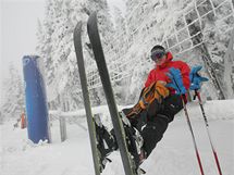 Možnost prvního letošní lyžování na krkonošské Černé hoře přilákala desítky lidí. Možnost prvního letošní lyžování na krkonošské Černé hoře přilákala desítky lidí.