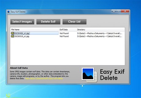 Easy Exif Delete Easy Exif Delete