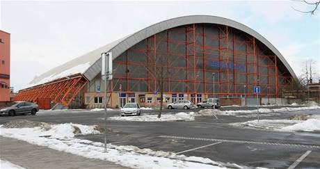 Příklad prostějovské industriální památky - zimní stadion. Příklad prostějovské industriální památky - zimní stadion.