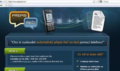 Přepisřeči.cz Přepisřeči.cz