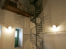 Interiér prostějovské radniční věže. Interiér prostějovské radniční věže.