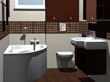 Proměna staré koupelny ve třech variantách Proměna staré koupelny ve třech variantách