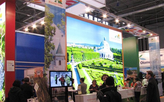 Expozice Kroměřížsko na veletrhu Regiontour 2011 v Brně. Expozice Kroměřížsko na veletrhu Regiontour 2011 v Brně.