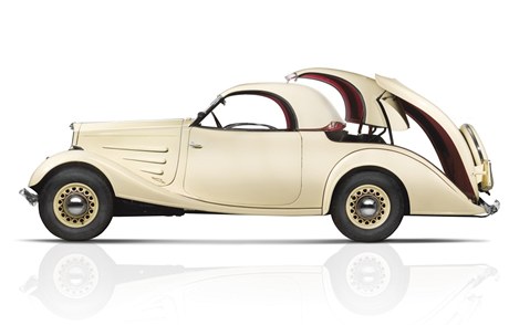 Peugeot 401 Eclipse: S pevnou stahovací střechou přišel Peugeot už v roce 1934. Peugeot 401 Eclipse: S pevnou stahovací střechou přišel Peugeot už v roce 1934.