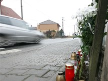 Na památku tragického úmrtí školačky zapálili lidé asi dvacítku svíček na okraji chodníku u přechodu pro chodce v centru Rapotic na Třebíčsku. Na památku tragického úmrtí školačky zapálili lidé asi dvacítku svíček na okraji chodníku u přechodu pro chodce v centru Rapotic na Třebíčsku.