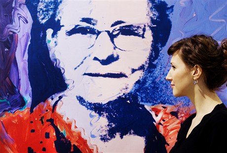 ze zahájení výstavy Andy Warhol a Československo v galerii Dvorak Sec Contemporary)