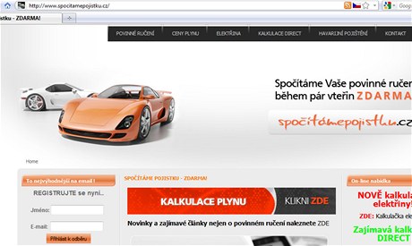 Spočítámepojistku.cz Spočítámepojistku.cz