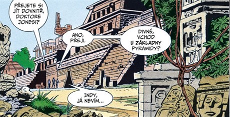 Z komiksu Indiana Jones