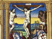 Ukázka iluminace z tzv. Malé Bible