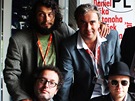 MFFKV 2011 - Jan Budař (dole vpravo) coby režisér snímku Polski film představil