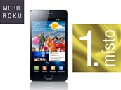  Mobile in 2011 , 1st place - Samsung Galaxy SII 